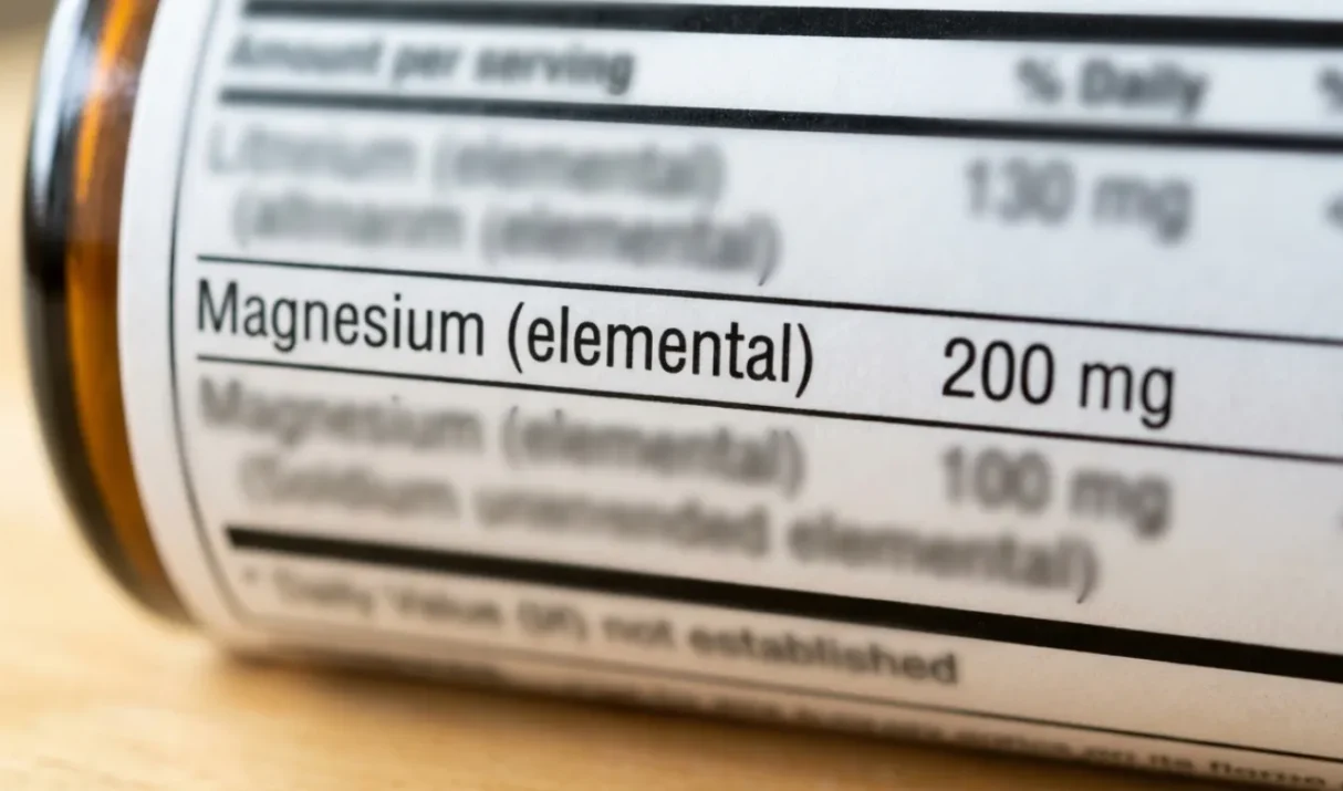 Magnesium Bisglycinate vs Glycinate: The Same Thing, and What the Label Really Tells You