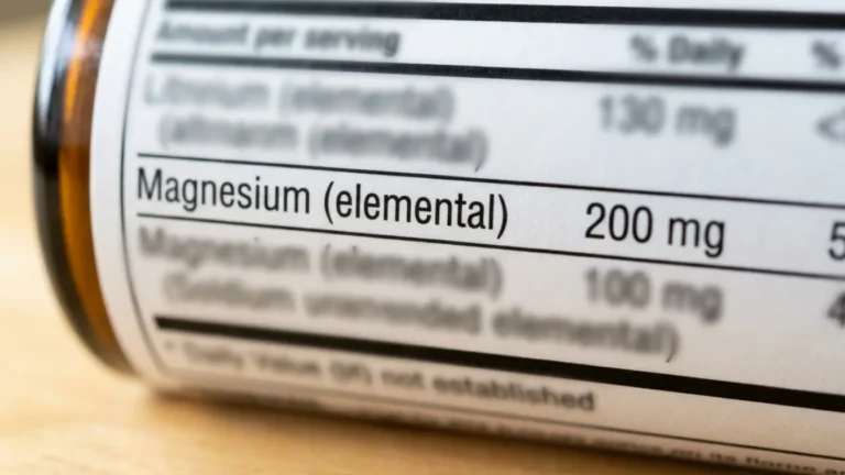 Magnesium Bisglycinate vs Glycinate: The Same Thing, and What the Label Really Tells You