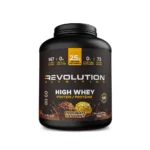 Bag of Revolution Nutrition High Whey protein powder, 6 lb size